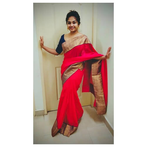 Chithi 2 Venba Kavin Saree Images