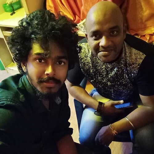 Balaji Sri With Velu Bhai